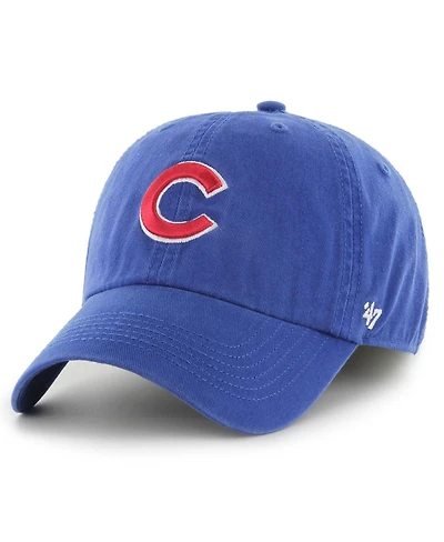 Men's '47 Brand Royal Chicago Cubs Franchise Logo Fitted Hat