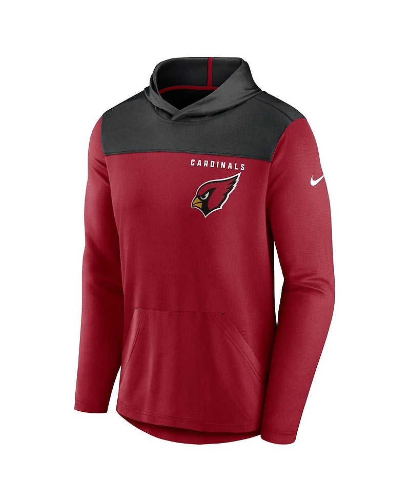 Men's Nike Cardinal Arizona Cardinals Fan Gear Pullover Hoodie