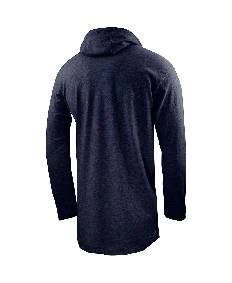 Men's Nike Navy UConn Huskies 2023 Ncaa Basketball National Champions Bracket Long Sleeve Hoodie T-shirt