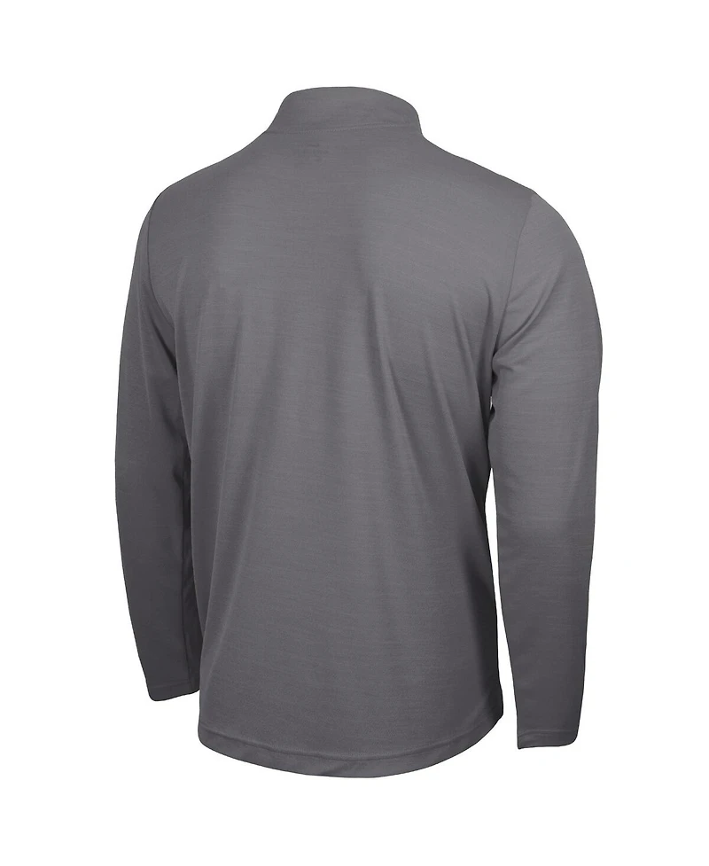 Men's Nike Charcoal Air Force Falcons Rivalry Intensity Quarter-Zip Pullover Top