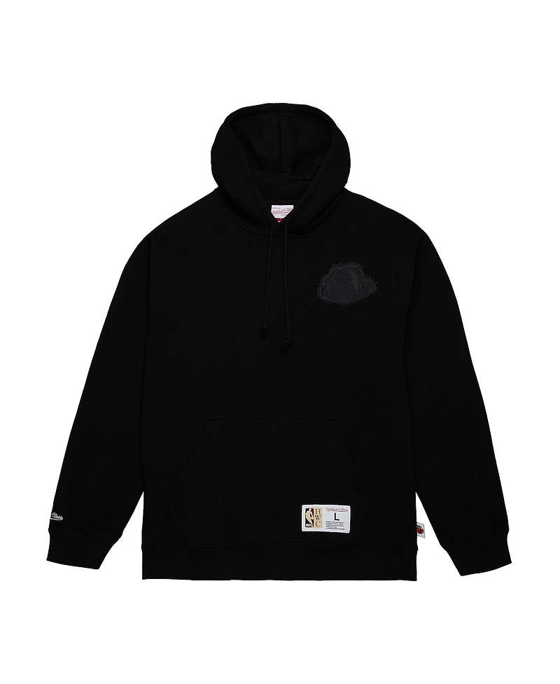 Men's Mitchell & Ness Black Vancouver Grizzlies Hardwood Classics Tonal Pullover Hoodie