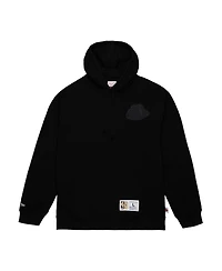 Men's Mitchell & Ness Black Vancouver Grizzlies Hardwood Classics Tonal Pullover Hoodie