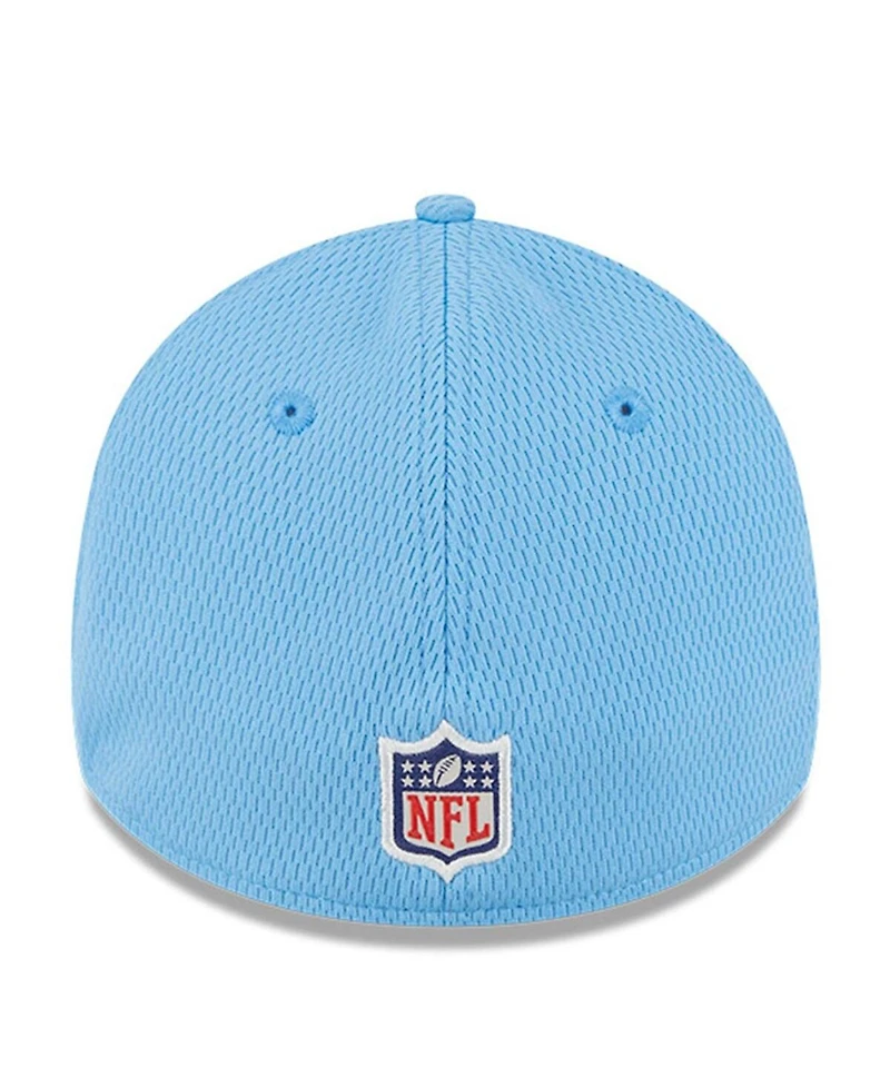 Men's New Era Light Blue Tennessee Titans 2023 Nfl Training Camp 39THIRTY Flex Fit Hat