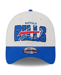 Men's New Era Stone, Royal Buffalo Bills 2023 Nfl Draft 39THIRTY Flex Hat