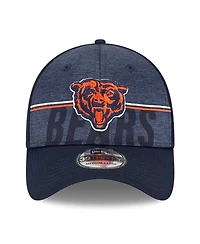 Men's New Era Navy Chicago Bears 2023 Nfl Training Camp Alternate Logo 39THIRTY Flex Fit Hat