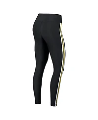 Women's Wear by Erin Andrews Black Green Bay Packers Color Block Leggings