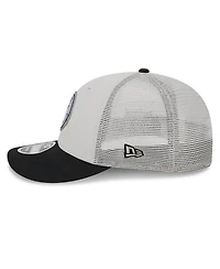 Men's New Era Cream, Black Las Vegas Raiders 2023 Sideline Historic Low Profile 9FIFTY Snapback Hat