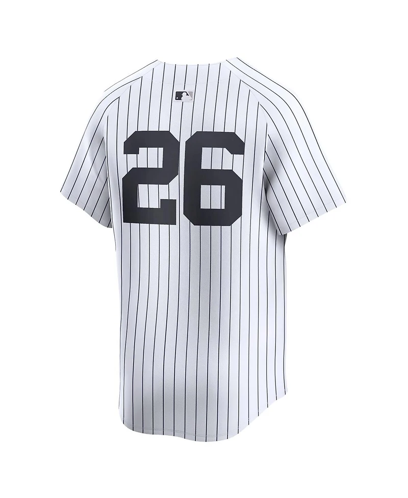 Men's Nike Dj LeMahieu White New York Yankees Home Limited Player Jersey
