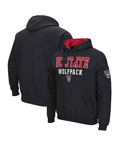 Men's Colosseum Nc State Wolfpack Sunrise Pullover Hoodie