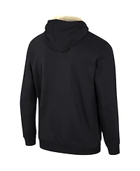 Men's Colosseum Black Ucf Knights Team Half-Zip Pullover Hoodie