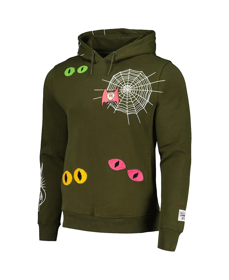 Men's and Women's Freeze Max Olive Looney Tunes Taz Dracula Horror Pullover Hoodie