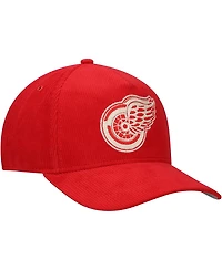 Men's American Needle Red Detroit Red Wings Corduroy Chain Stitch Adjustable Hat