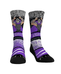 Men's and Women's Rock 'Em Socks Teenage Mutant Ninja Turtles Shredder Showtime Crew