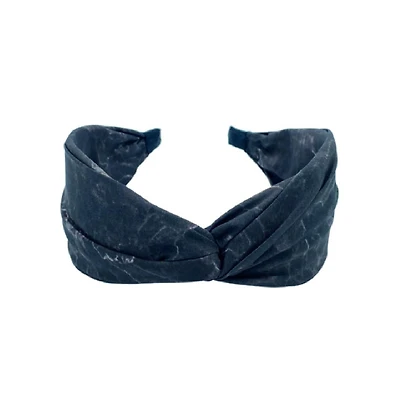 Women s Soft Marble Headband - Black