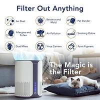 Hepa Smart Air Purifier For Home with Essential Oil Diffuser 400 sqft