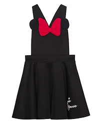 Disney Little Girls Minnie Hearts Short Sleeve T-shirt and Dress, 2 Pc. Set