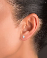 Lab-Grown Opal Pear-Shape Screw Back Stud Earrings (5/8 ct. t.w.)