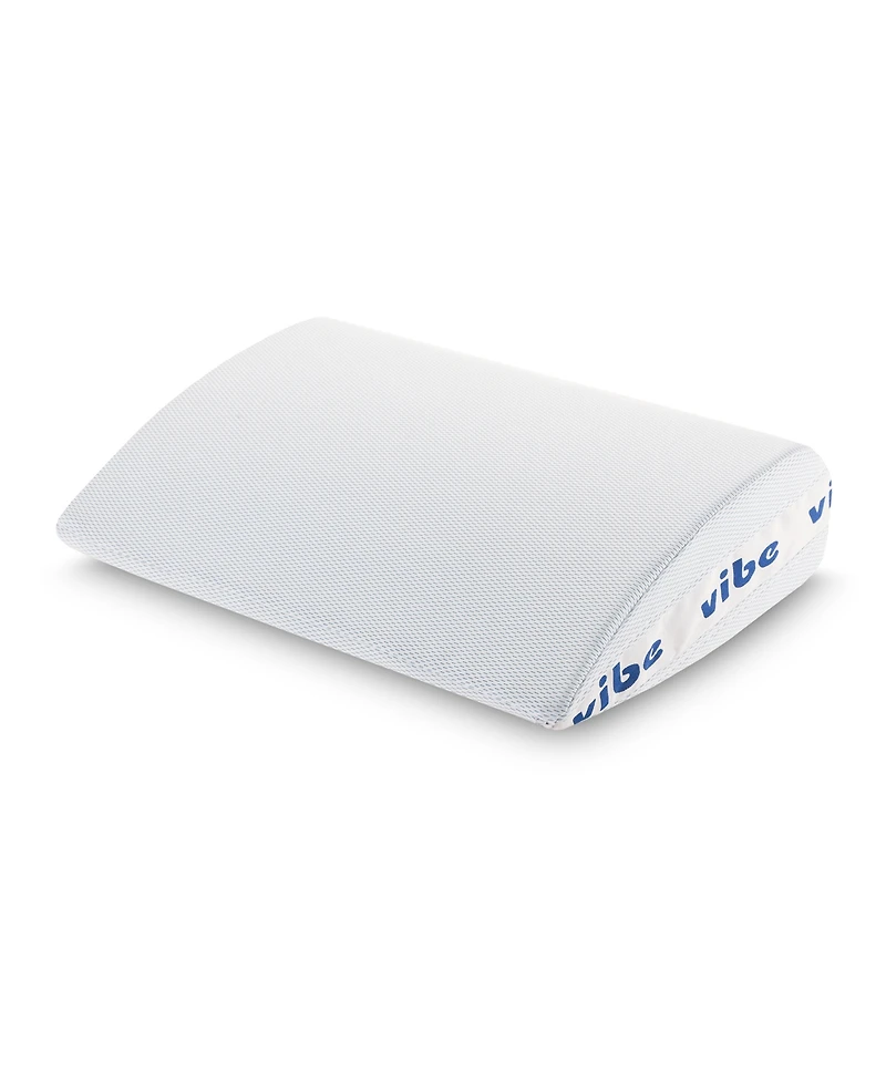 Vibe Smart Edge Multi-Position Gel Infused Memory Foam Pillow, Standard/Queen