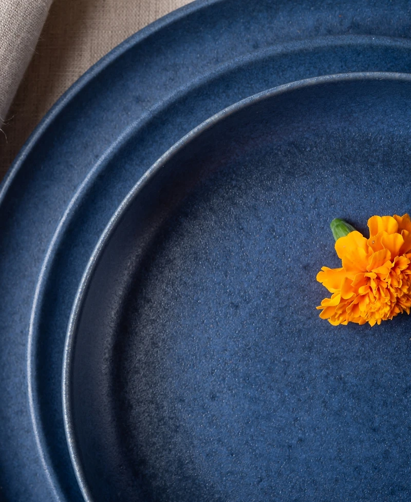 Porto by Stone Lain Macchio Stoneware 24 Pc. Dinnerware Set, Service for 8