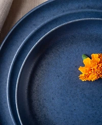 Porto by Stone Lain Macchio Stoneware 24 Pc. Dinnerware Set, Service for 8