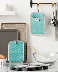 KitchenAid Asteroid Pot Holder 2-Pack Set, 7" x 10"