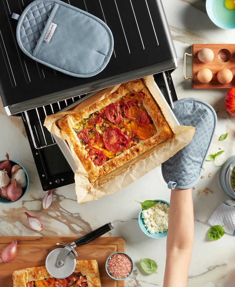 KitchenAid Asteroid Pot Holder 2-Pack Set, 7" x 10"