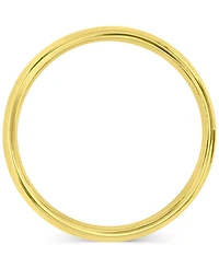 High-Polished Finish Comfort Fit Dome Stack Band