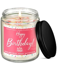 Lovery Happy Birthday Candle, 6.7 oz.