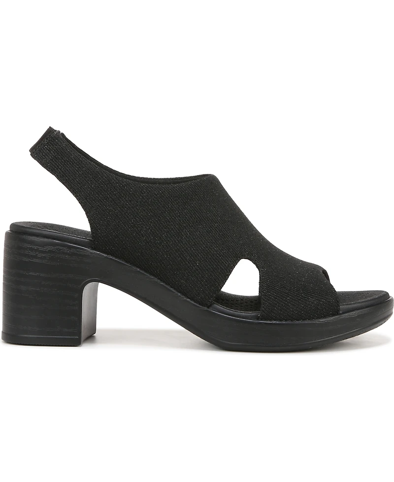 LifeStride Women's Eden Washable Block Heel Strappy Slingback Sandals