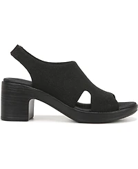 LifeStride Women's Eden Washable Block Heel Strappy Slingback Sandals