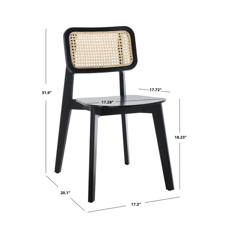 Luz Cane Dining Chair (Set Of 2)