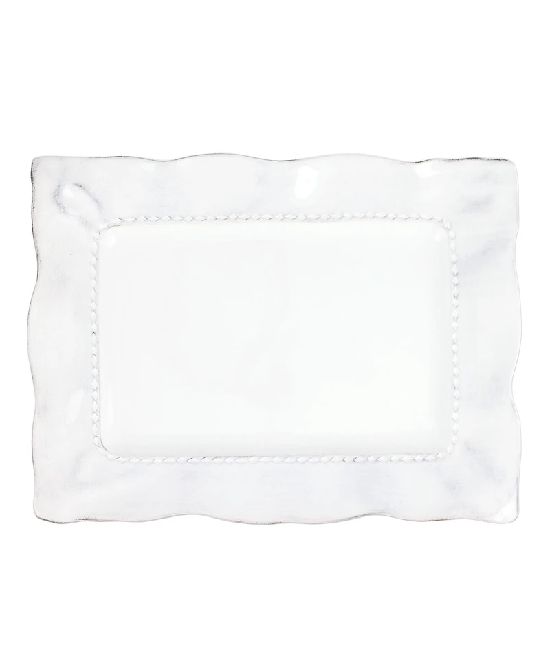 Vietri Giorno Ash Rectangular Platter