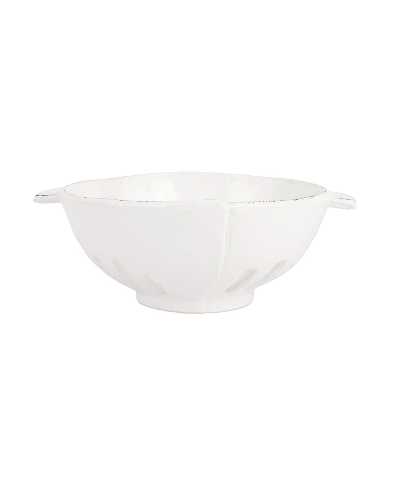 Vietri Lastra White Colander