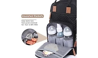 iniuniu Diaper Bag Backpack, Unisex Baby Bags for Boys Girls, Waterproof Travel