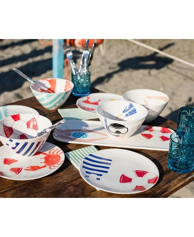 Vietri Riviera Salad Plate