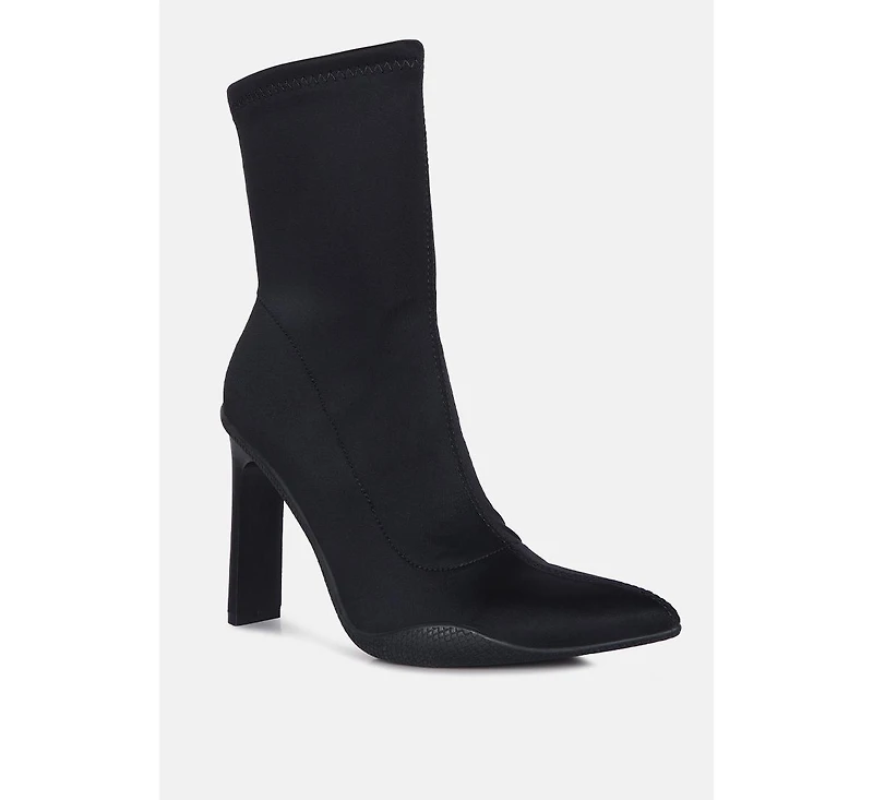 Tokens Pointed Heel Ankle Boots