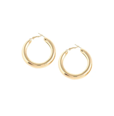 Sohi Women's Chunky Hoop Earrings