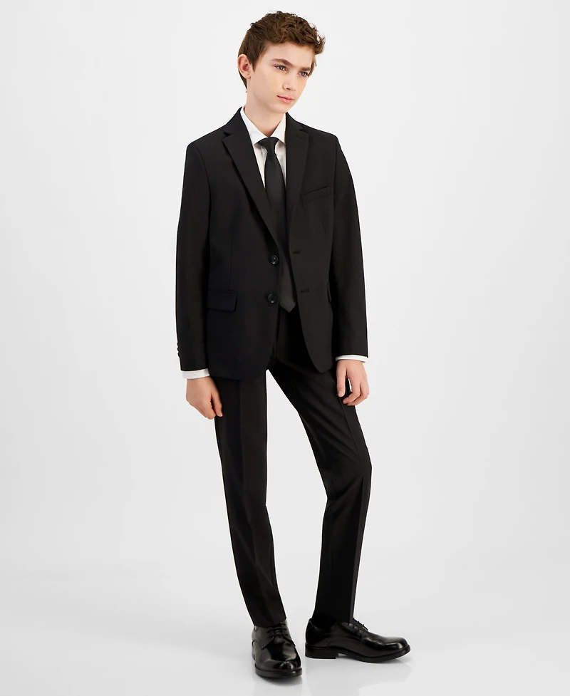 Kenneth Cole Reaction Big Boys Stretch Slim Fit Suit Jacket