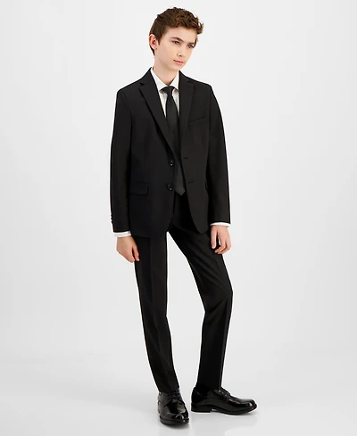 Kenneth Cole Reaction Big Boys Stretch Slim Fit Suit Jacket