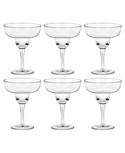 Abode Homewares Montana Margarita Glasses, Set of 6