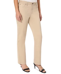 Jones New York Women's Lexington Mid Rise Straight Leg Denim Jeans