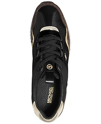 Michael Kors Women's Raina Lace-Up Trainer Running Sneakers