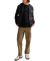 Boss by Hugo Men's Slub-Cotton Logo Detail T-Shirt