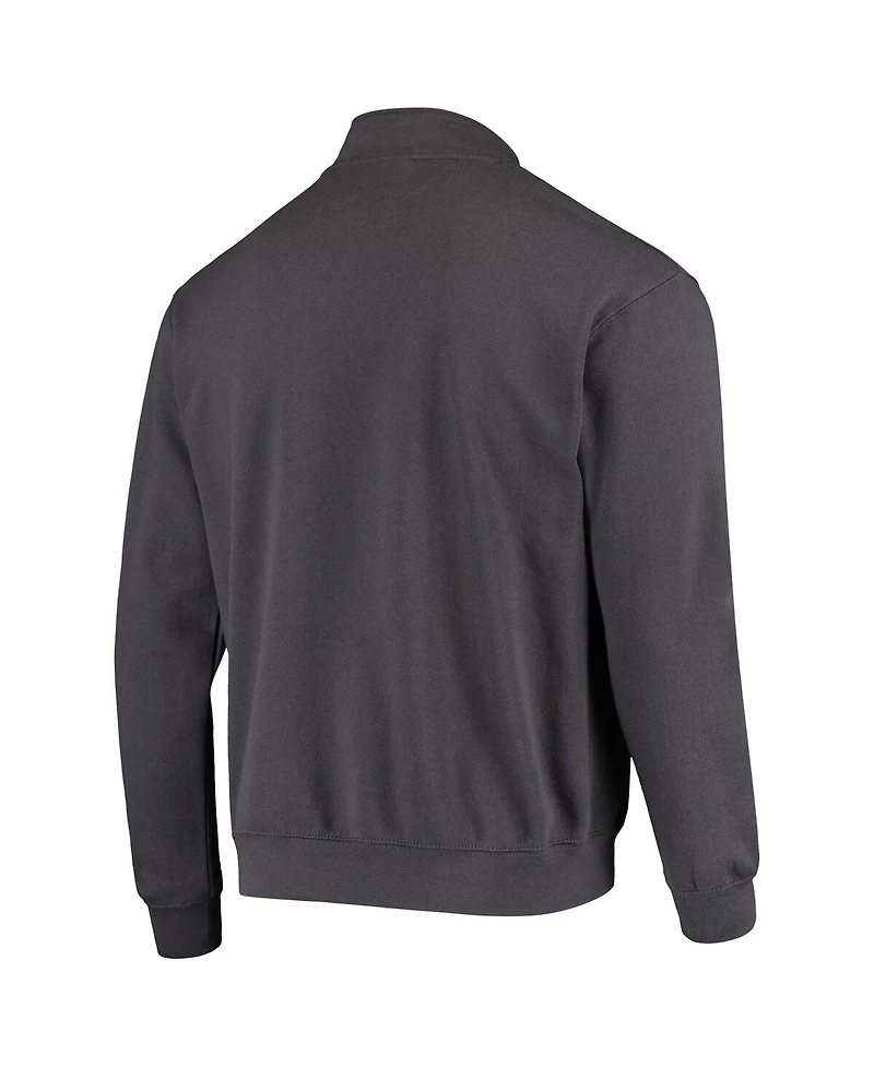 Men's Colosseum Gonzaga Bulldogs Tortugas Logo Quarter-Zip Jacket