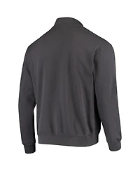 Men's Colosseum Gonzaga Bulldogs Tortugas Logo Quarter-Zip Jacket