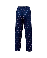 Women's Concepts Sport Navy New England Patriots Gauge Allover Print Sleep Pants