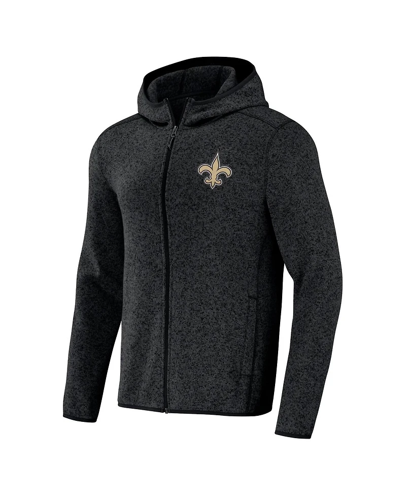 Men's Nfl x Darius Rucker Collection by Fanatics Black New Orleans Saints Fleece Pullover Hoodie