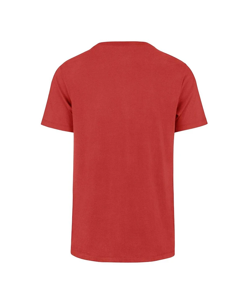 Men's '47 Brand Scarlet Distressed San Francisco 49ers Regional Franklin T-shirt