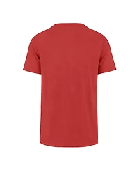 Men's '47 Brand Scarlet Distressed San Francisco 49ers Regional Franklin T-shirt