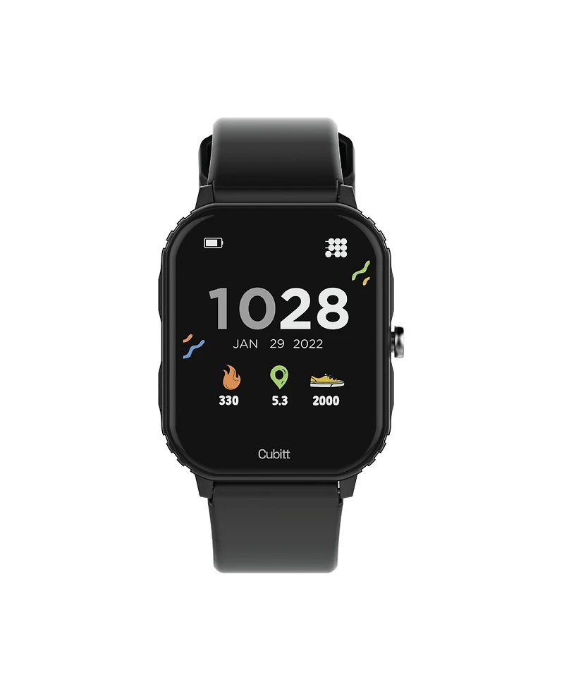 Cubitt Teens Smart watch / Fitness Tracker Rubber Strap for Boys and Girls